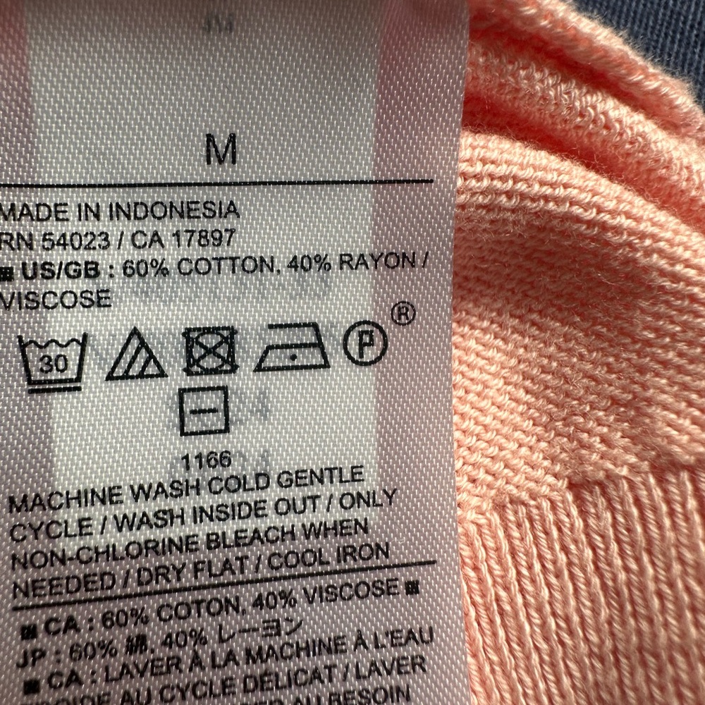 Banana Republic Forever Pink V-Neck
Sweater Medium NWOT - Picture 6 of 6